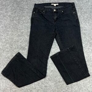 Forever 21 Denim Bootcut Jeans Dark Wash Black Denim Jeans Lightweight‎  Size 6